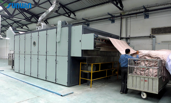 5-35m/Min Industrial Tumble Dryer Machine Towel Textile Finishing Equipment