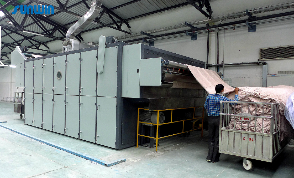 5-35m/Min Industrial Tumble Dryer Machine Towel Textile Finishing Equipment
